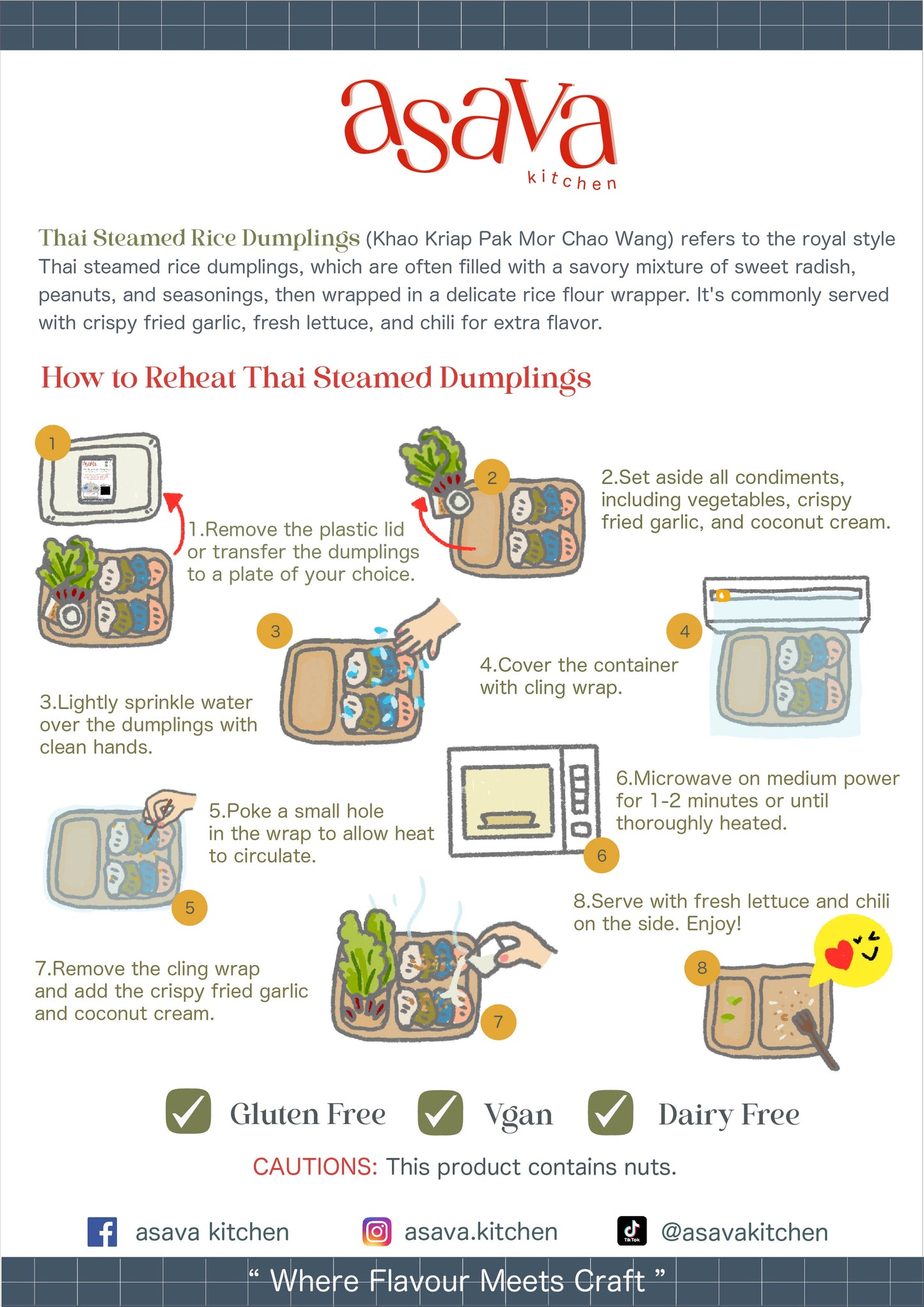 Thai Steamed Rice Dumpling Box