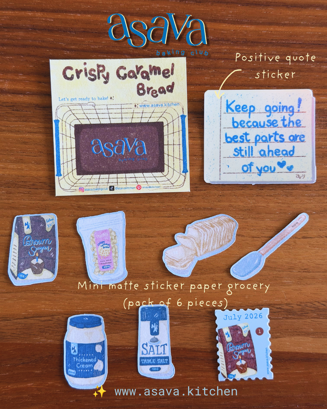 Asava Baking Club No.07 - July 2026