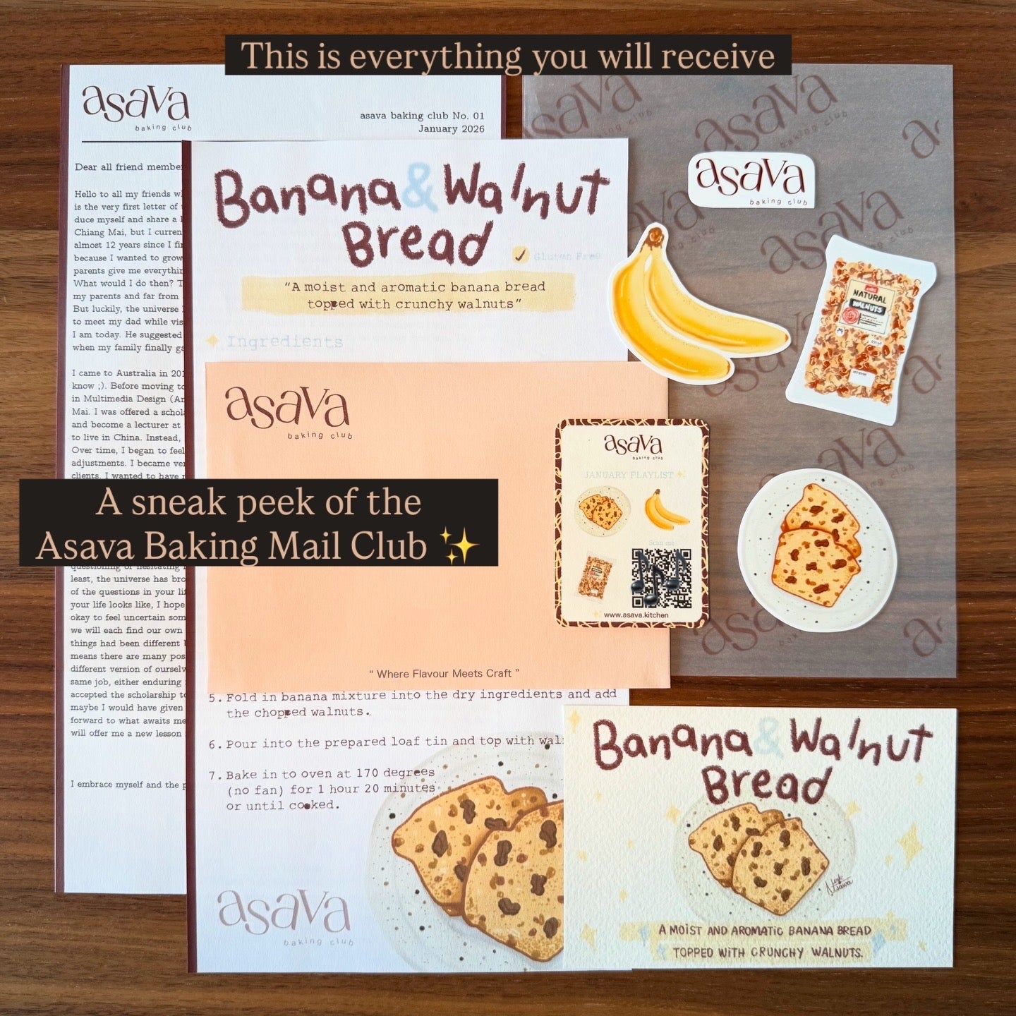 Asava Baking Club (Monthly Subscription)