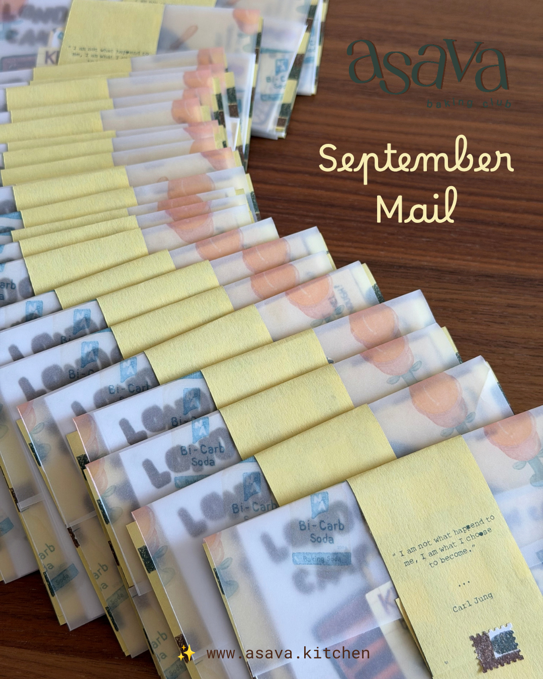 Asava Baking Club No.09 - September 2026