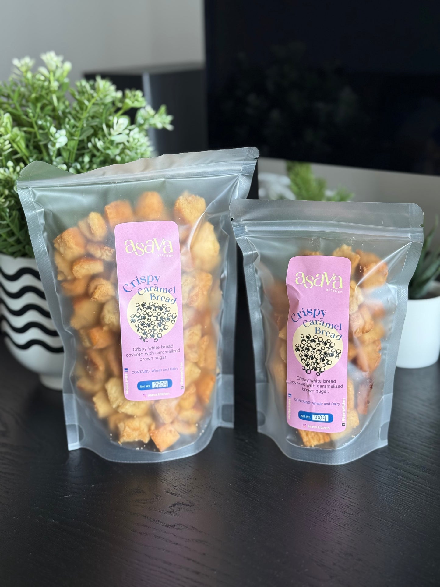 Crispy Caramel Bread