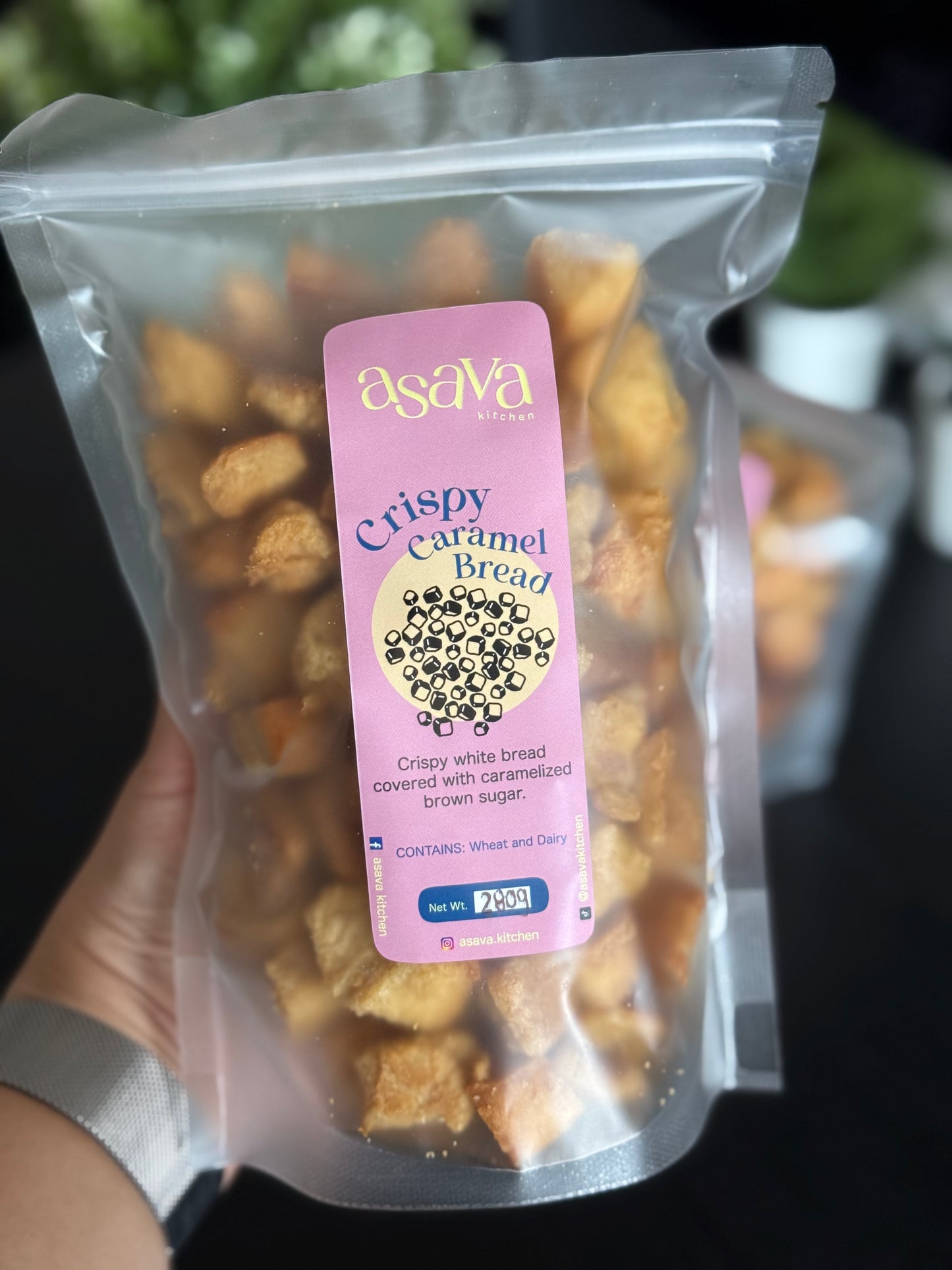 Crispy Caramel Bread